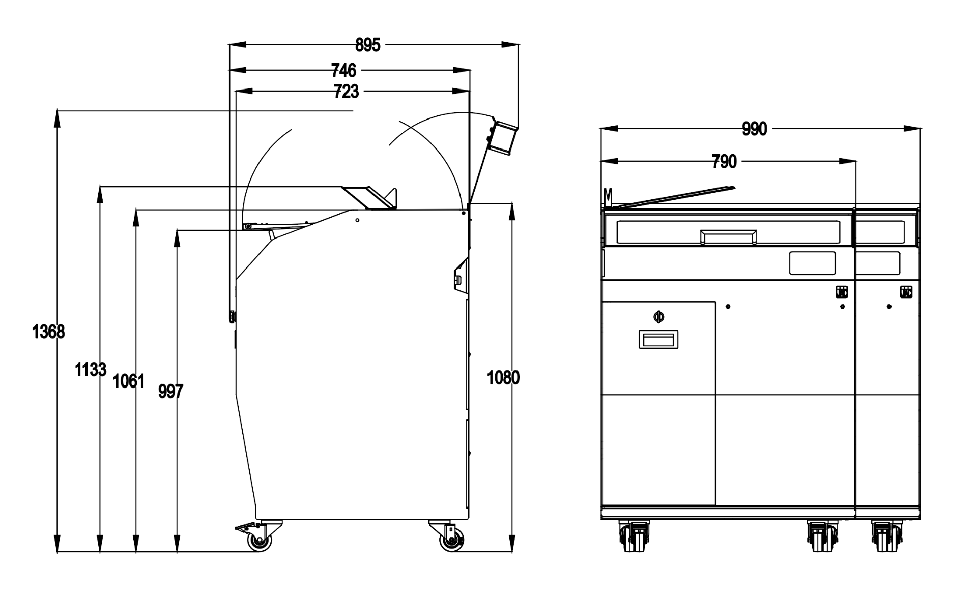Plan techniqueVaria Pro 1000