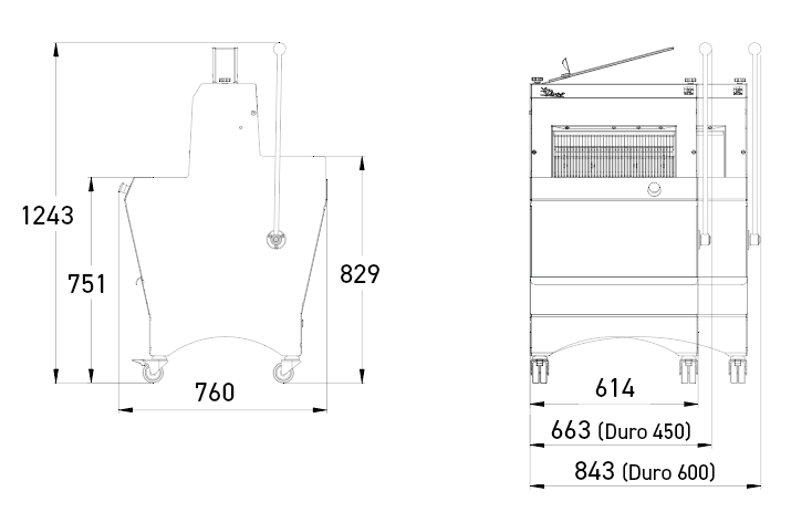 Plan techniqueDuro 450