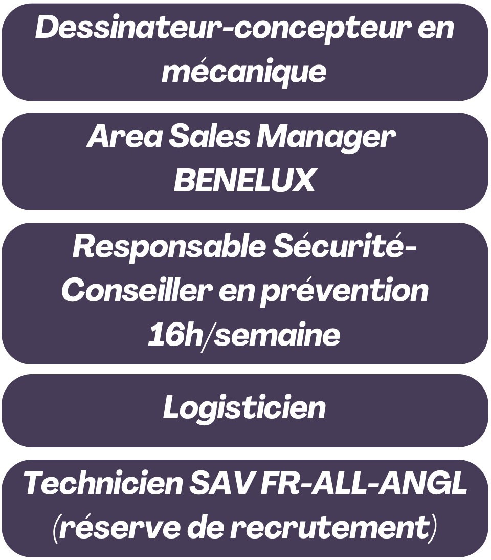 Nous recrutons à Liège ! / Wij werven aan in Luik !